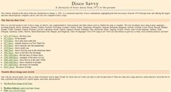 Desktop Screenshot of discosavvy.com