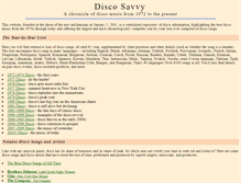 Tablet Screenshot of discosavvy.com